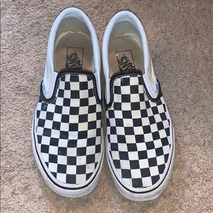 checkered vans